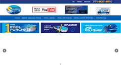 Desktop Screenshot of abovegroundpoolbuilder.com