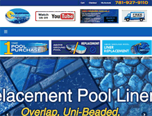 Tablet Screenshot of abovegroundpoolbuilder.com